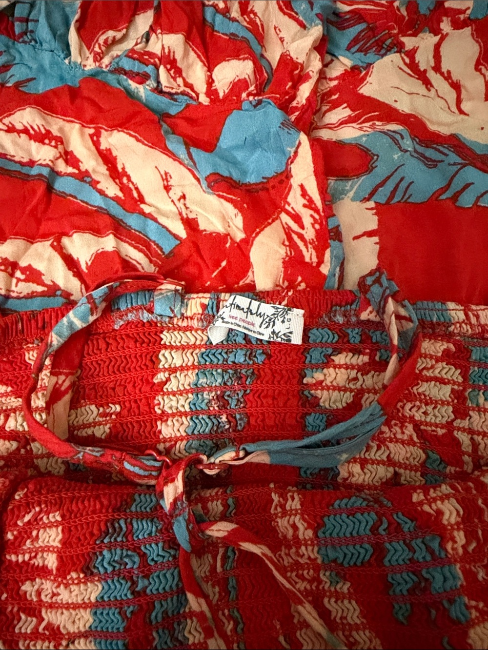 Free People Heat Wave Printed Maxi Dress - Picture 6 of 6